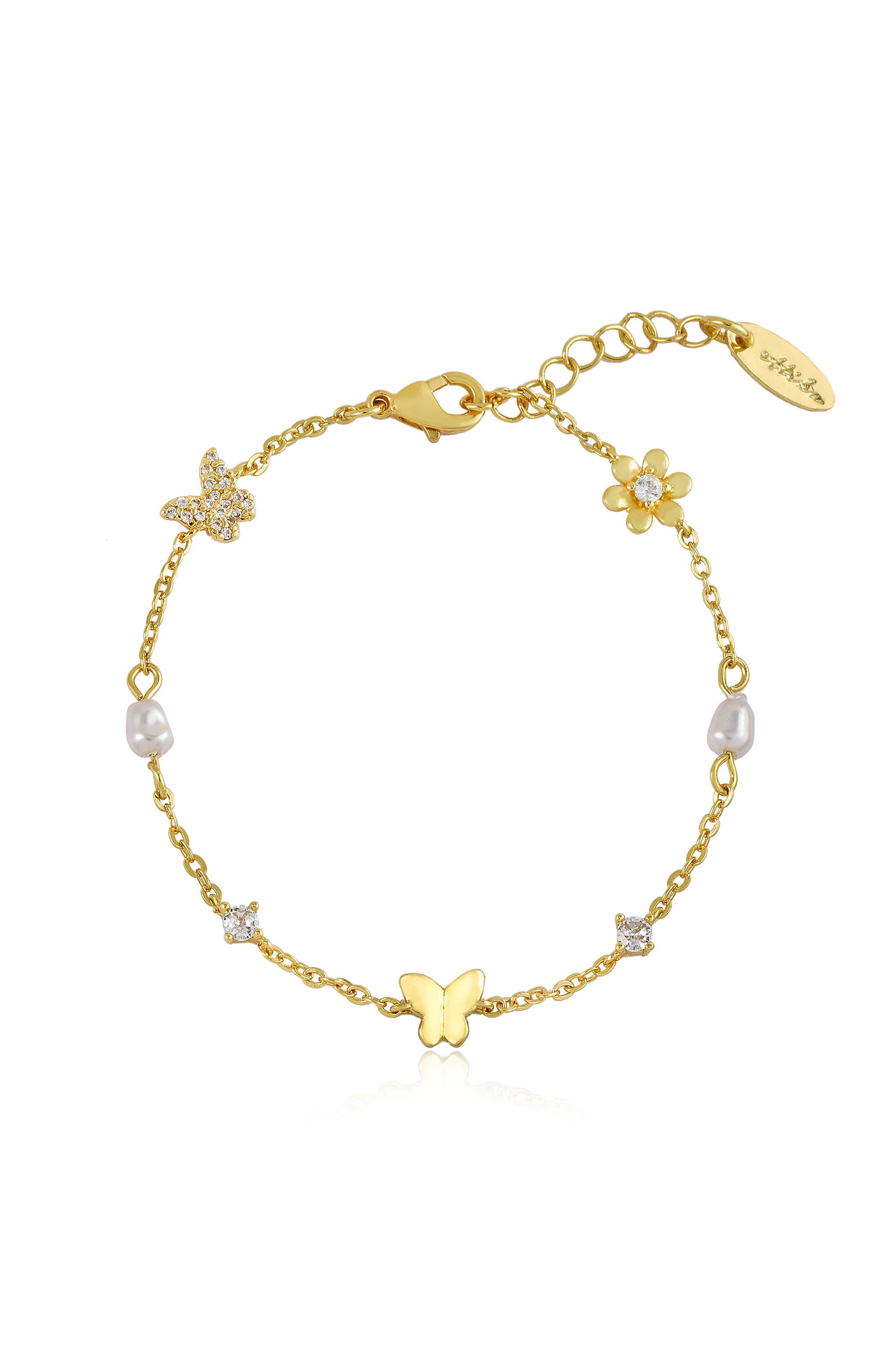 Minimalist Louis Vuitton Idylle Blossom Women'S Elegant 18k Gold/White Gold/Rose  Gold Chain Diamond Bracelet