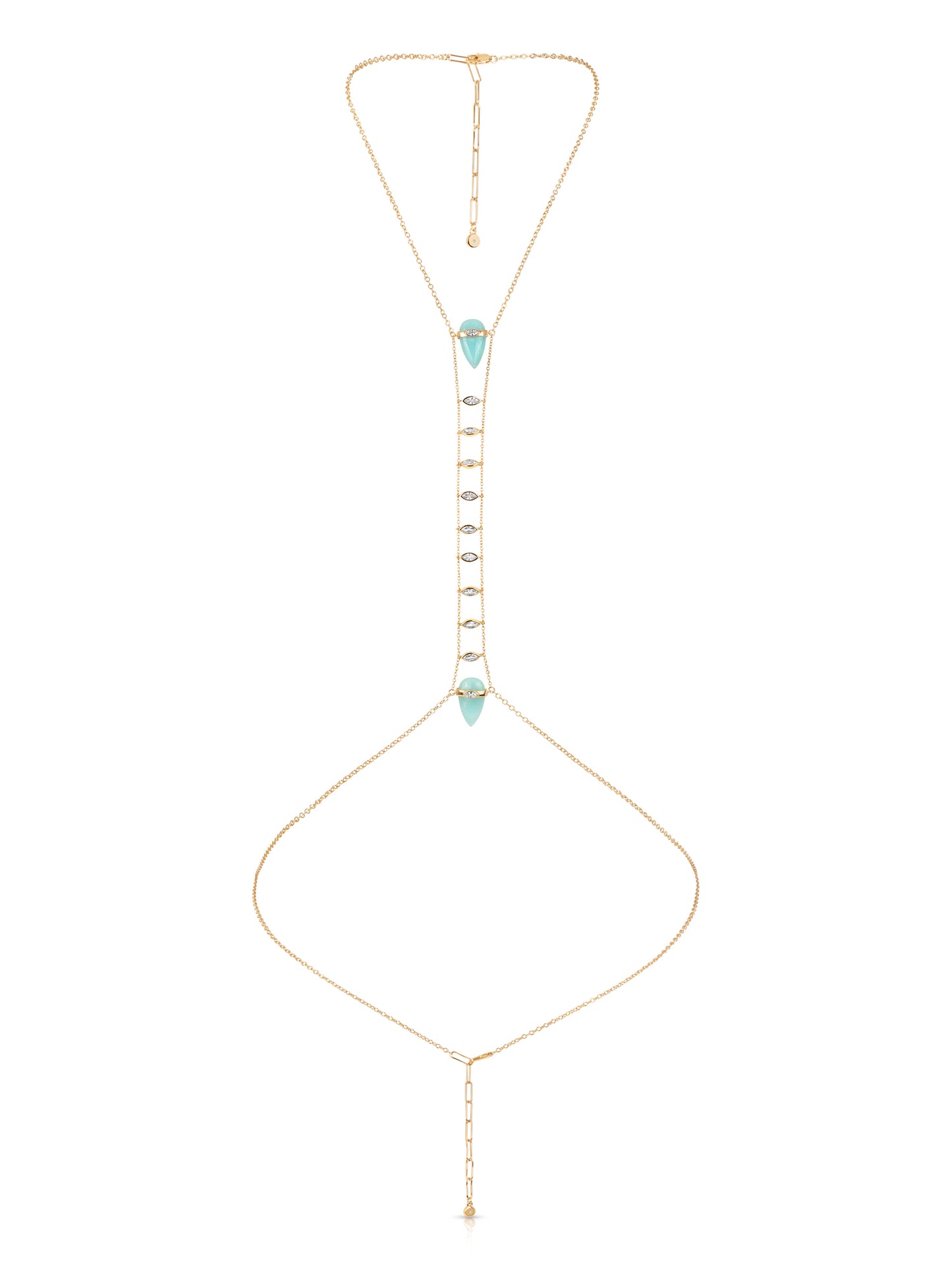 Turquoise Solstice Body Chain