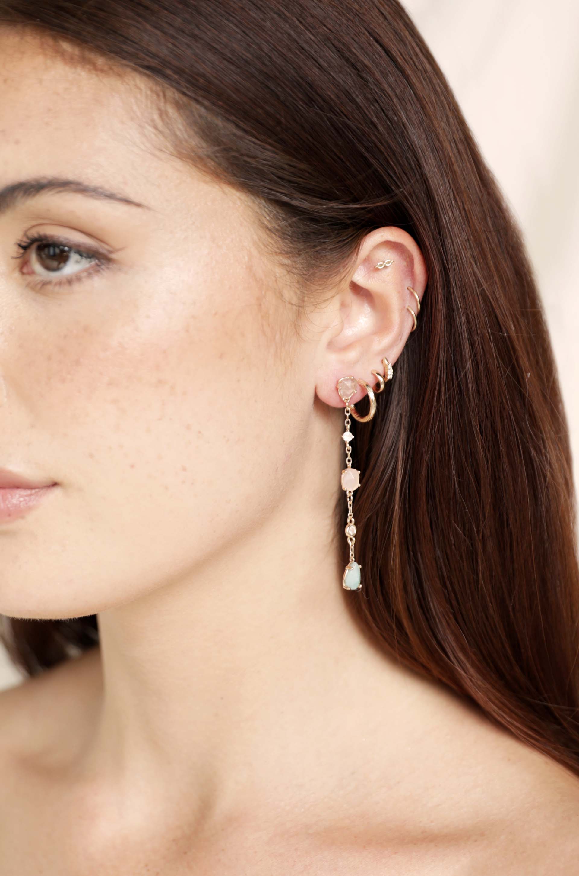 CHAMPAGNE Earrings | Rebekajewelry