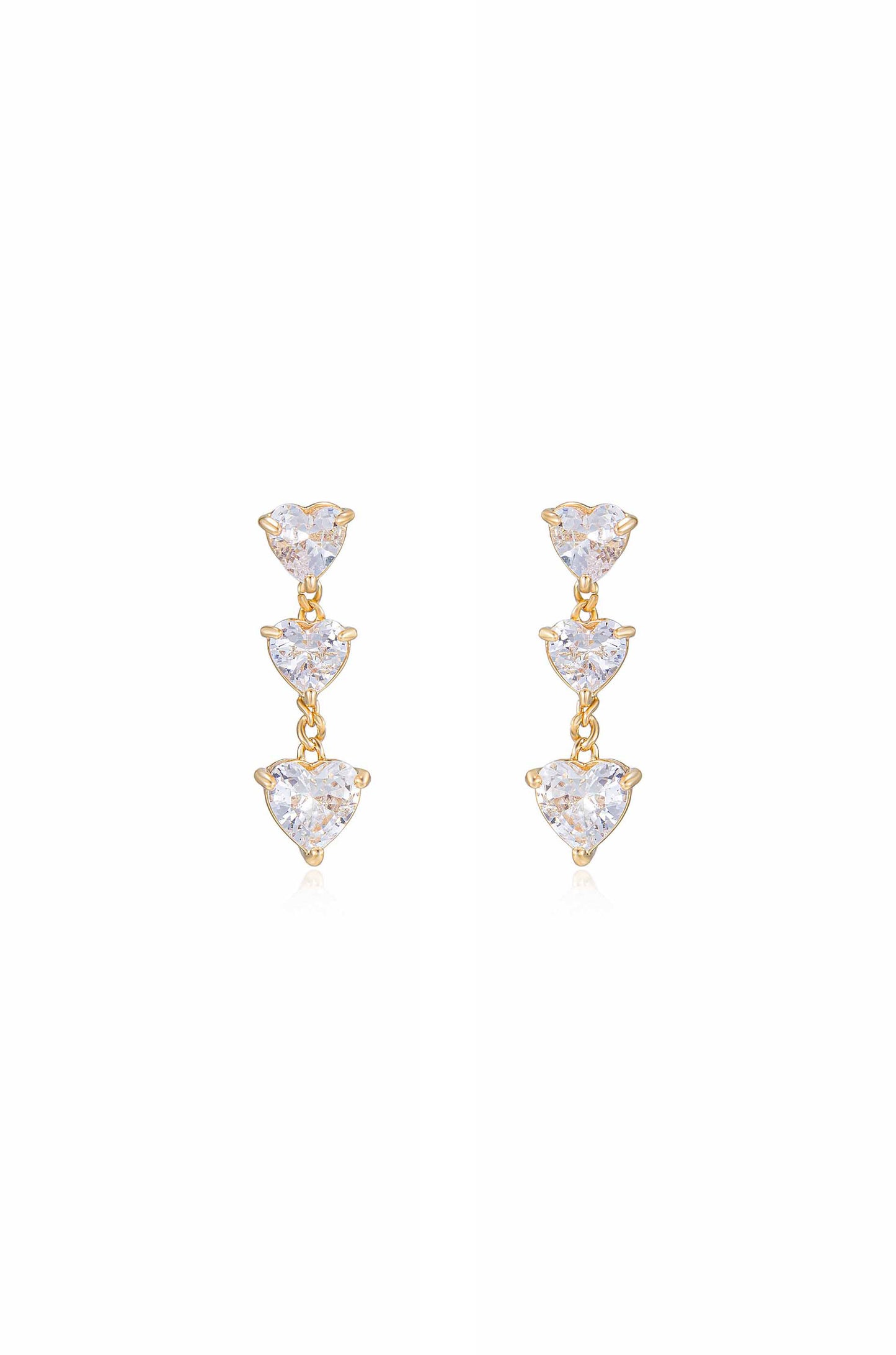 Queen of Hearts Crystal Earrings