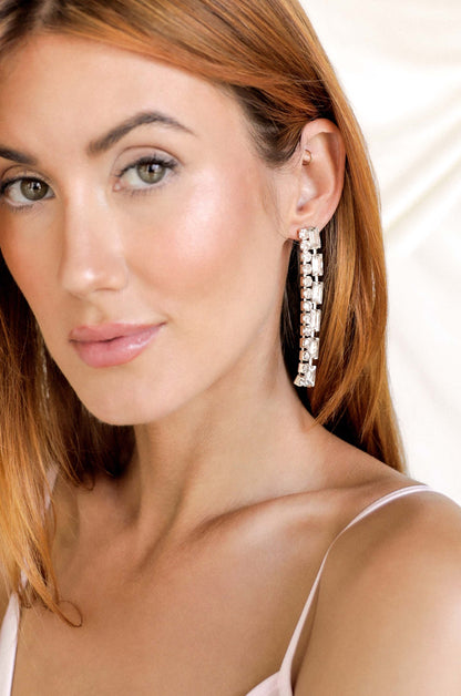 Date Night Crystal Drop Earrings