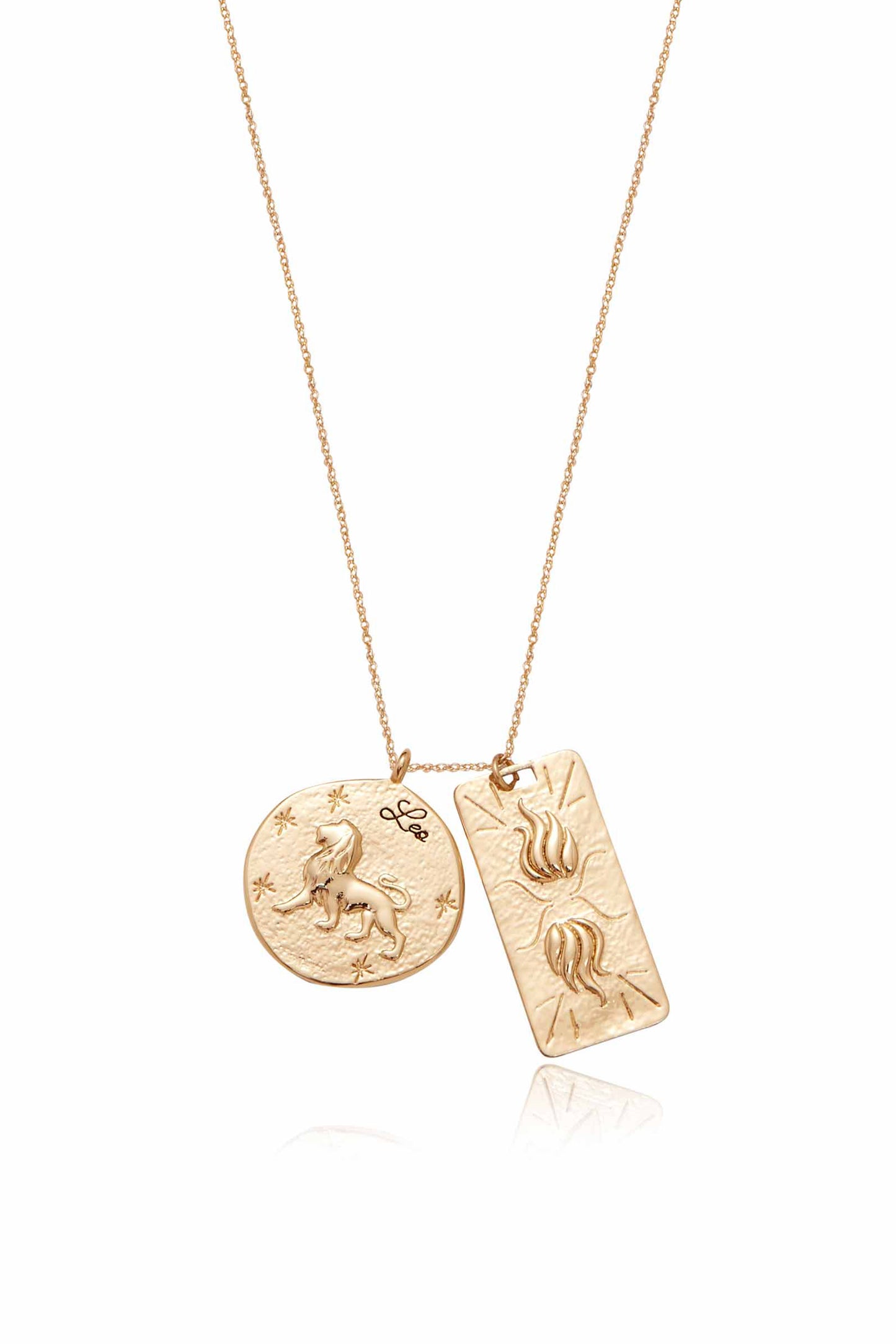 Coin Charms Talisman 18k Gold Plated Necklace – Ettika
