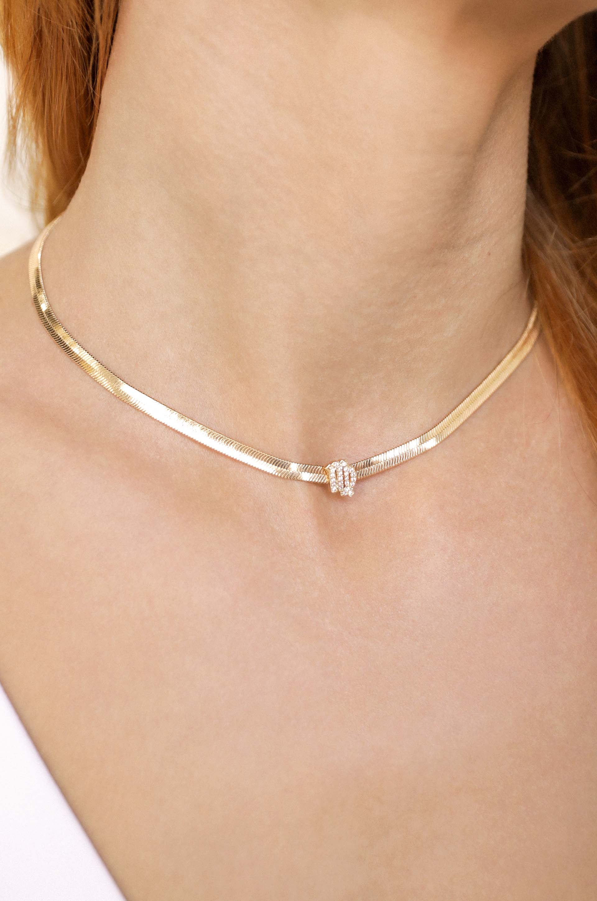Buy Herringbone Snake Chain Necklace, 925 Sterling Silver Flat Snake Chain,  Everyday Wear Snake Gold Necklace, Wholesale Silver Choker Necklace Online  in India - Etsy