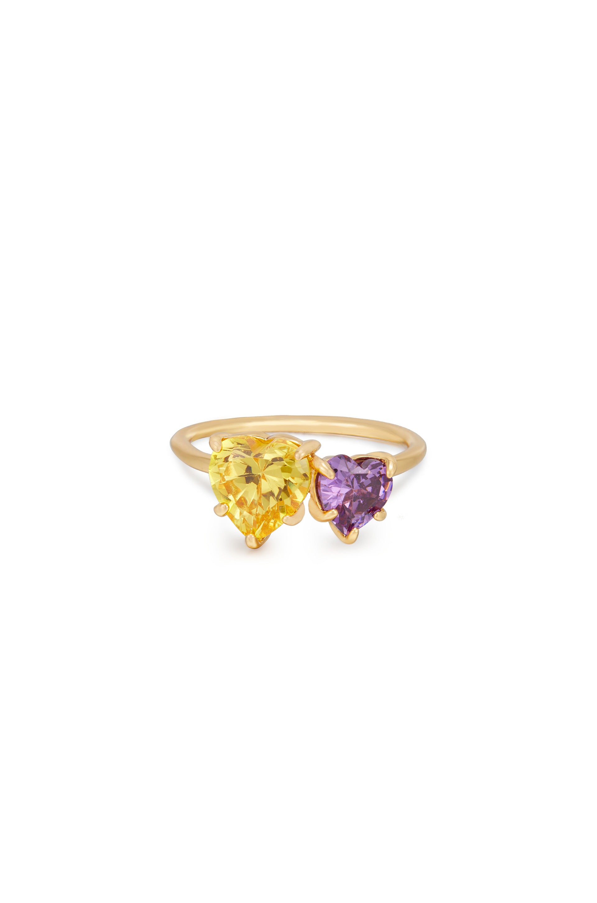 18k gold heart deals ring