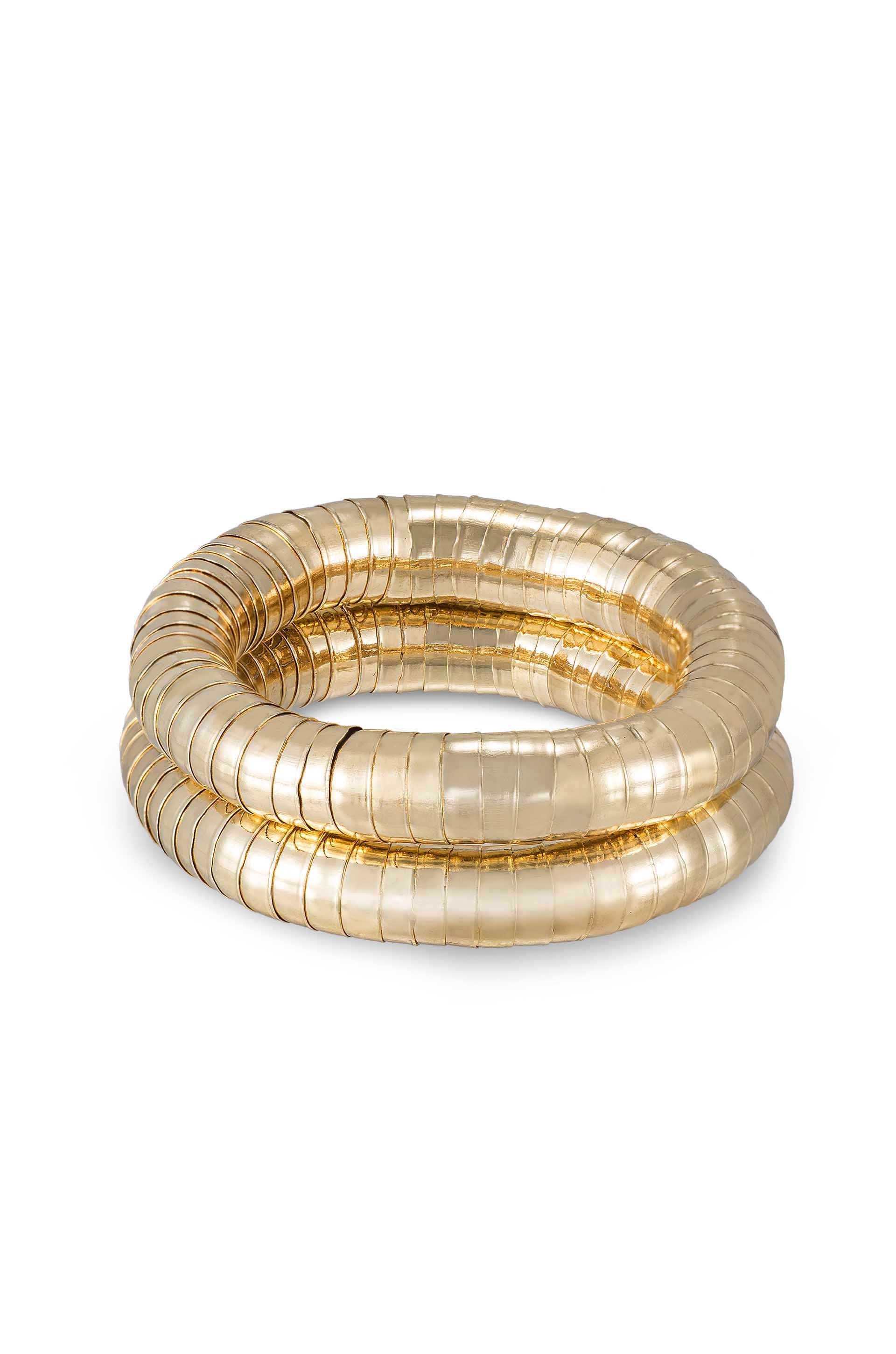 Liquid Gold Bracelet Set