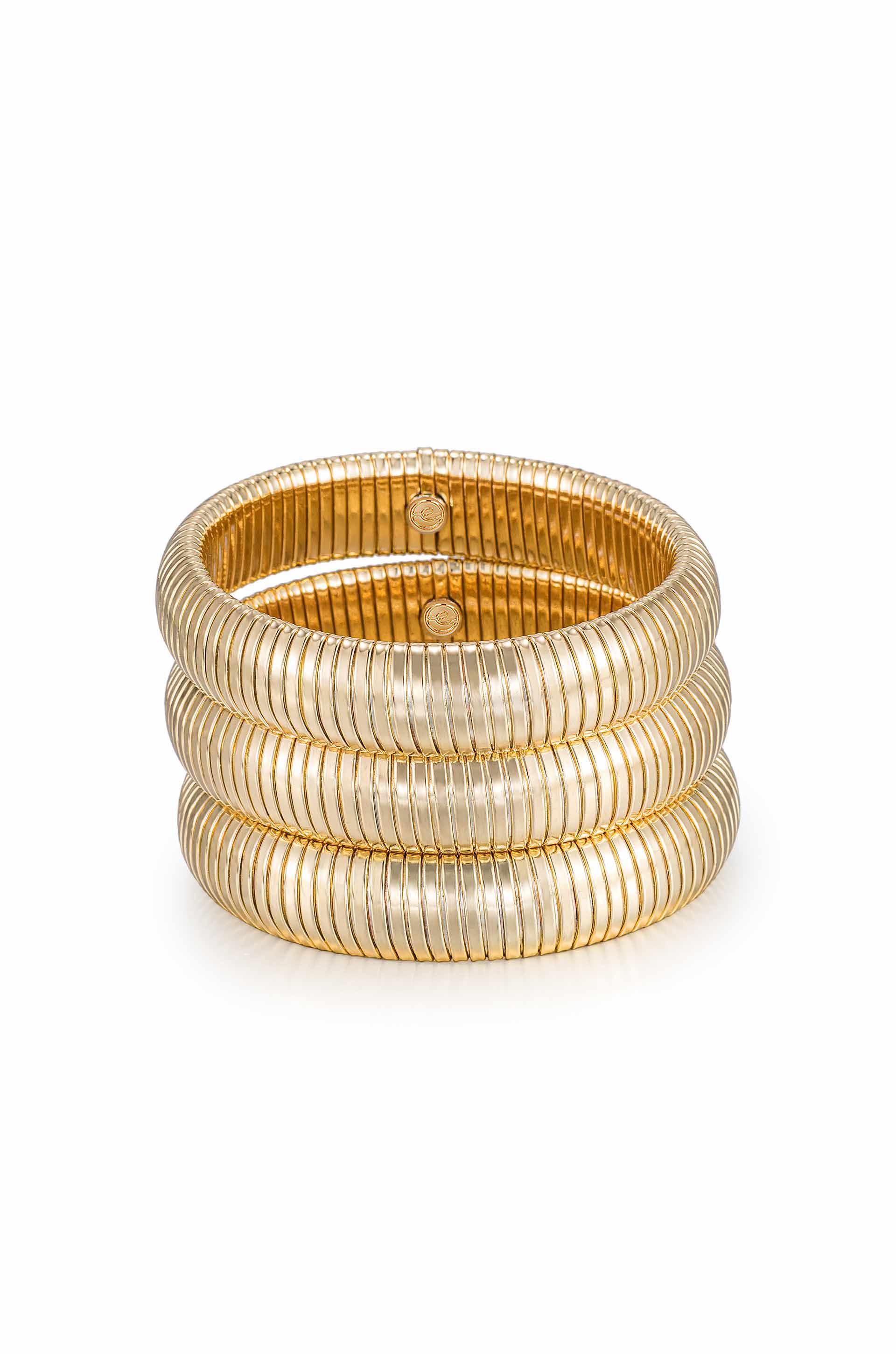 2.00ctw Round Brilliant Diamond Bangle Bracelet set in 14k Yellow Gold –  Liori Diamonds