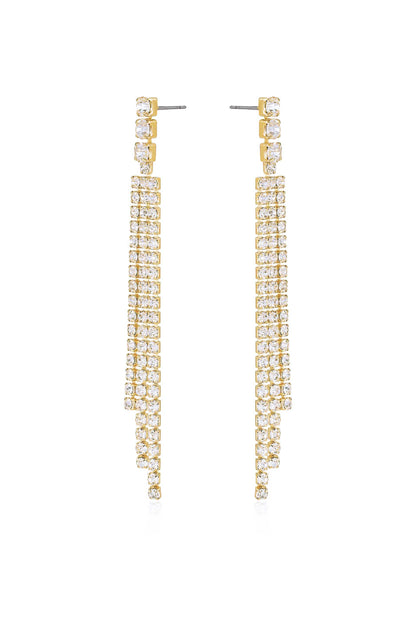 The Moment Crystal Dangle Earrings