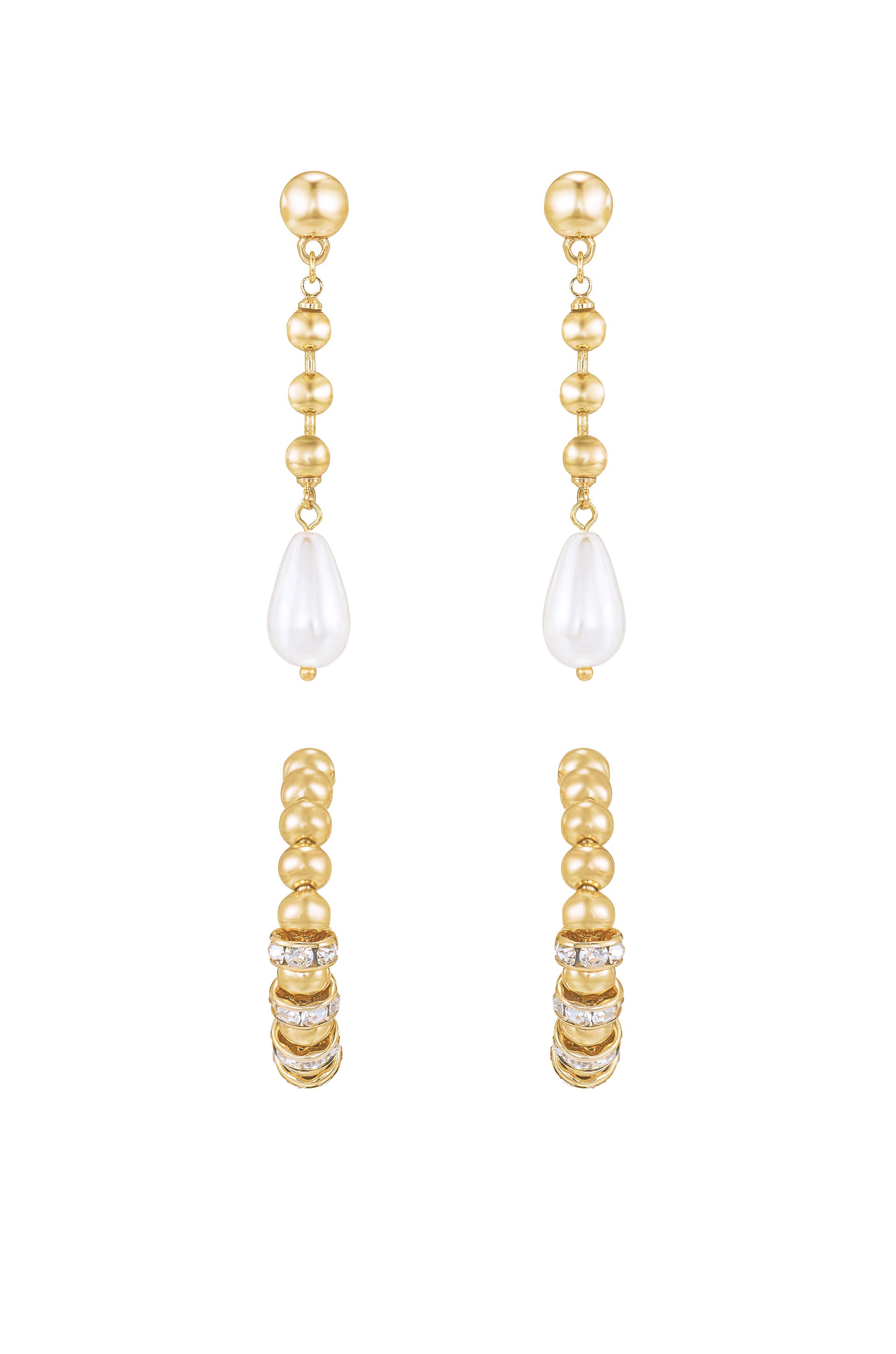 Mixed earring set - Women | Mango USA