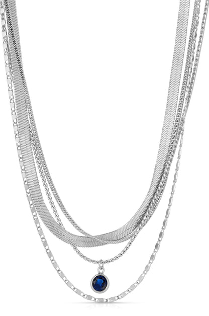 All the Chains Layered Necklace