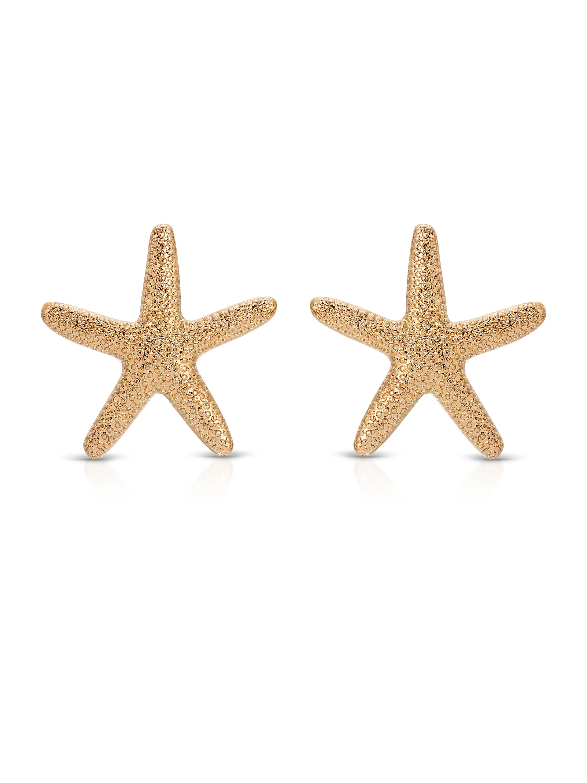 Statement Starfish Stud Earrings