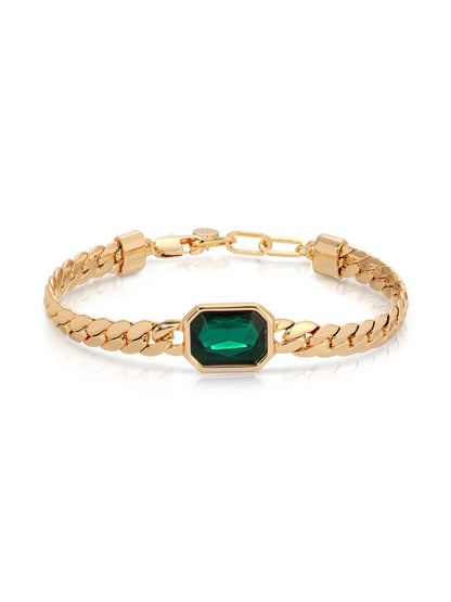 Emerald Deco Bracelet