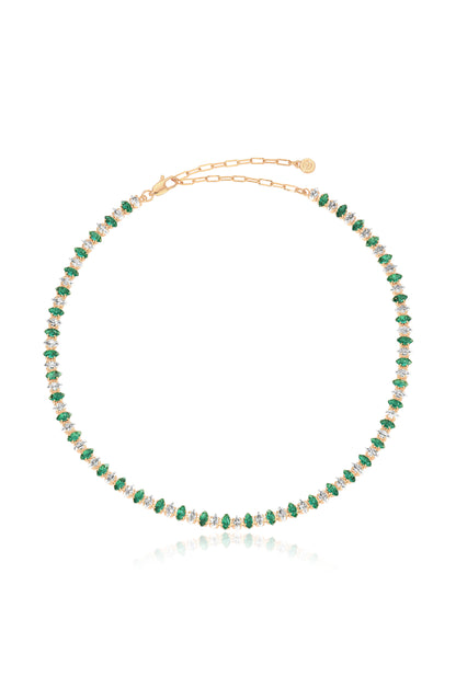 Emerald Marquise Necklace