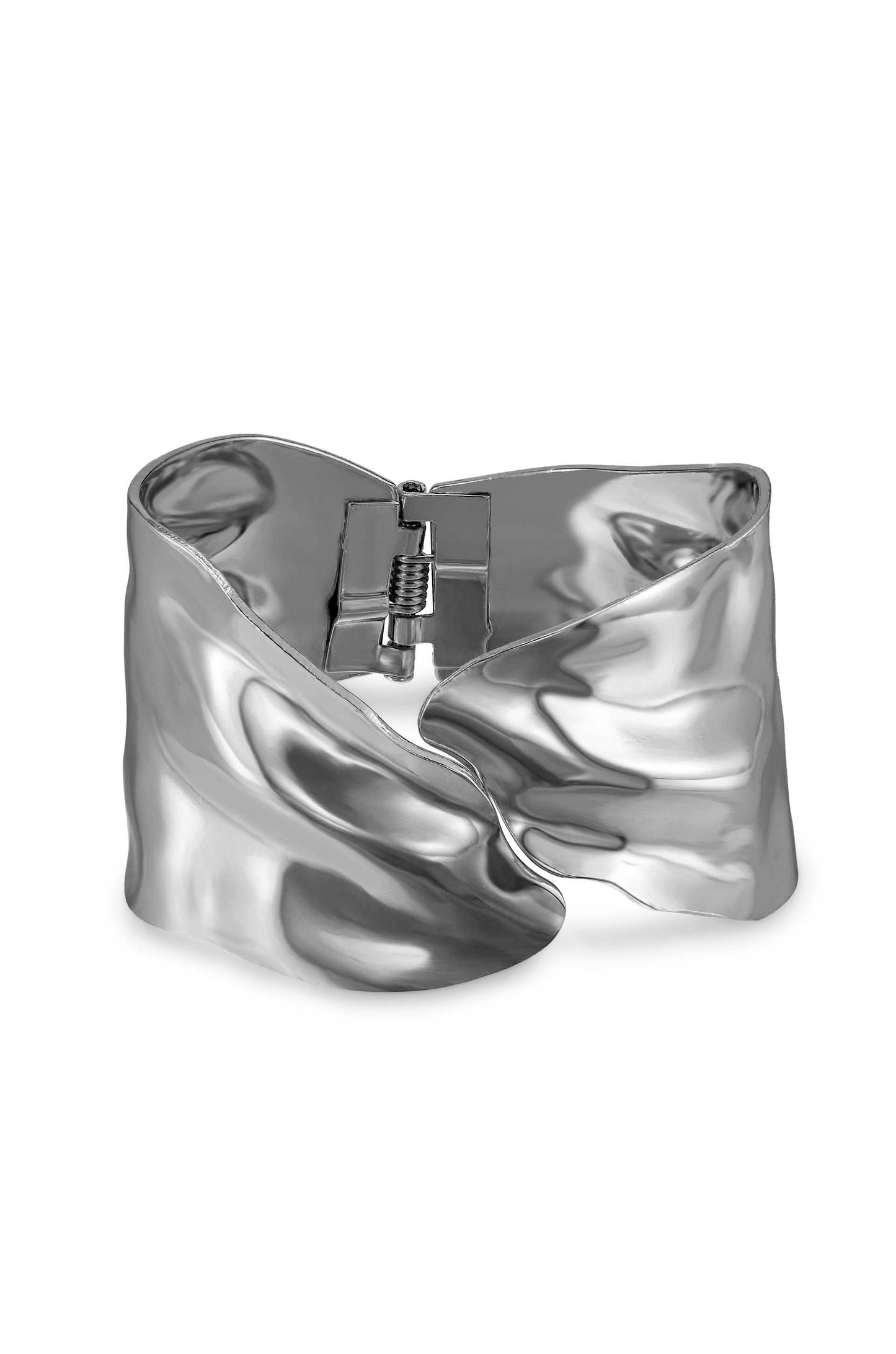 Melted Abstract Cuff Bracelet