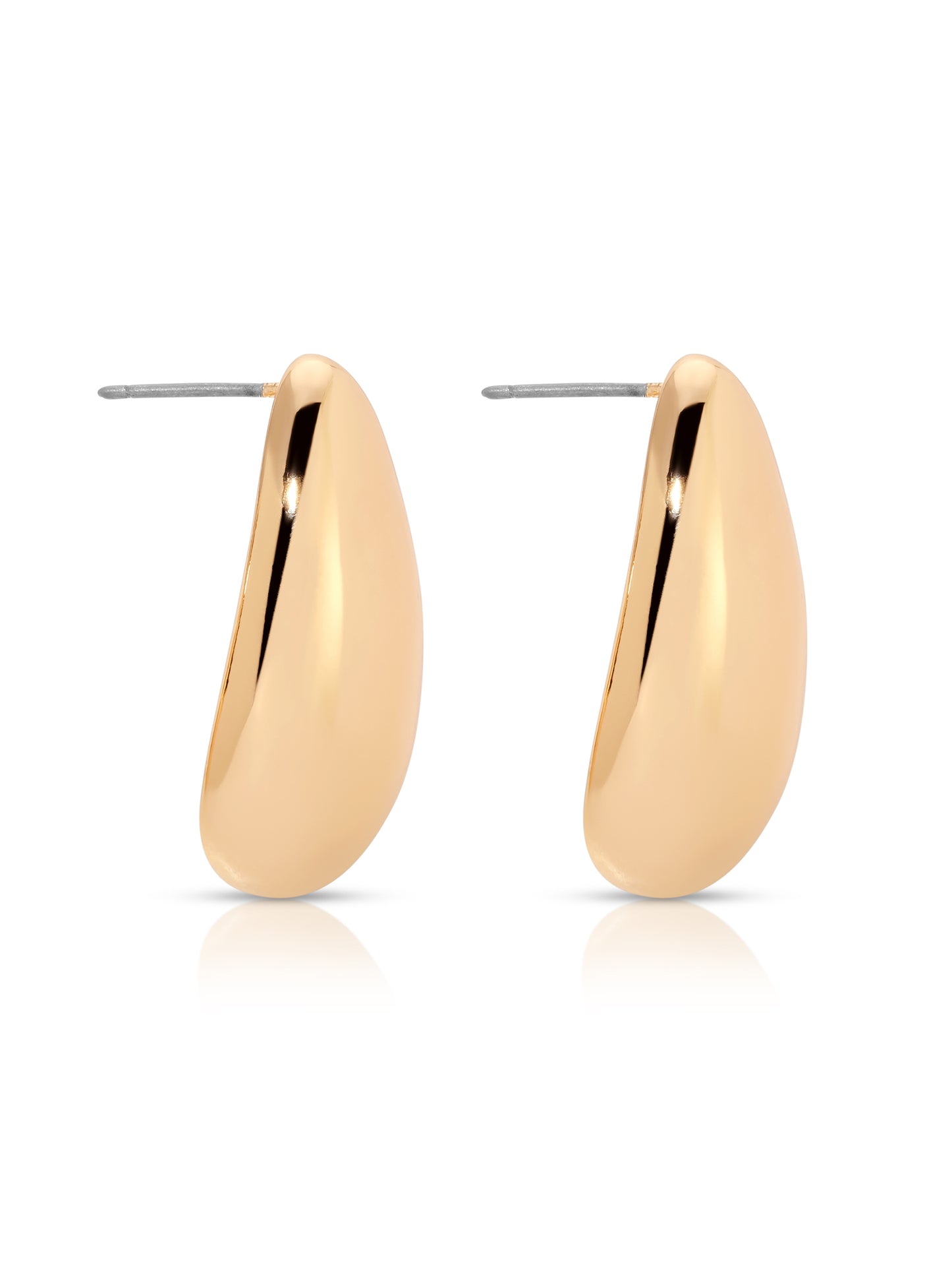 Golden Teardrop Earrings