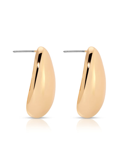 Golden Teardrop Earrings