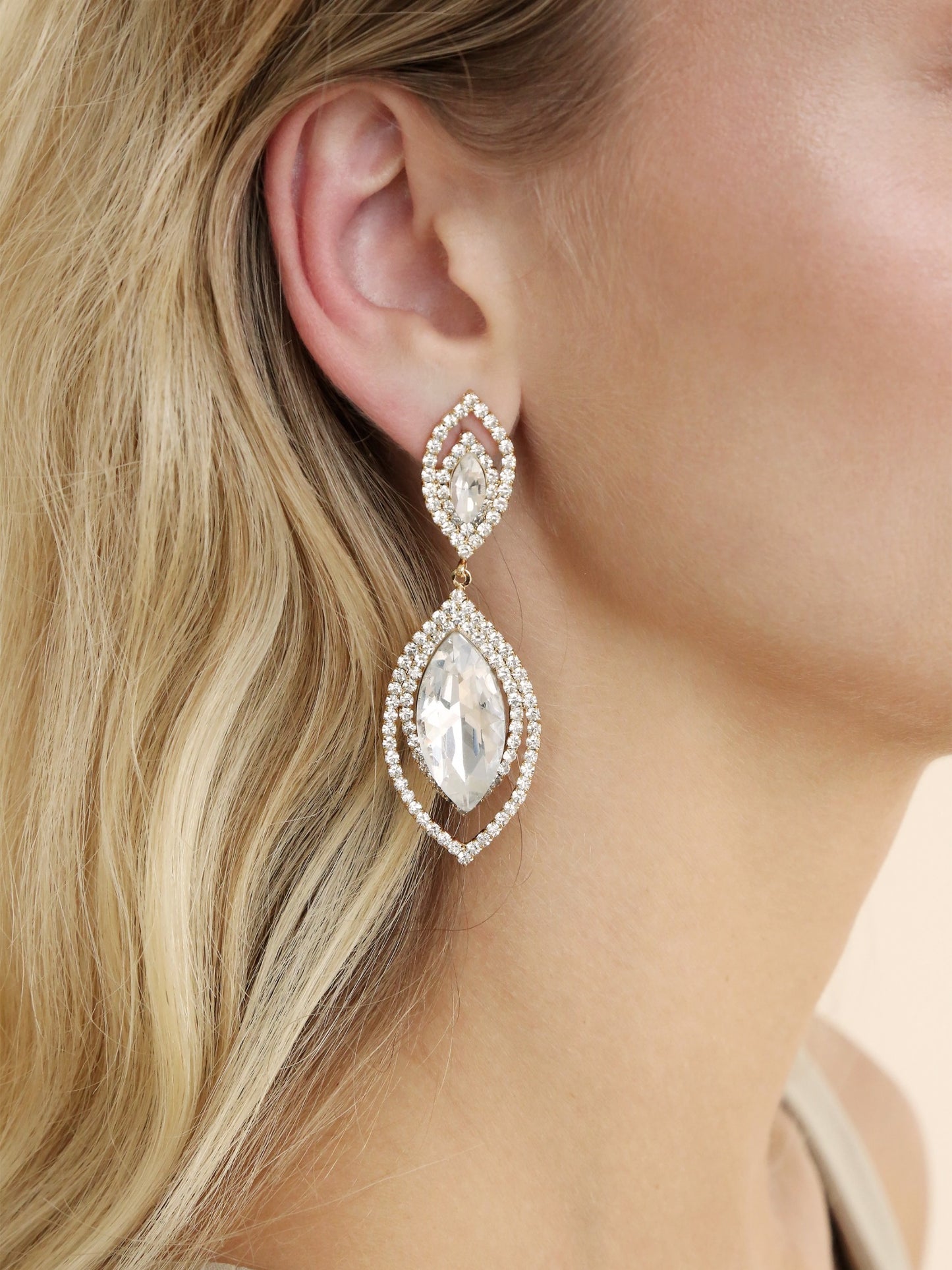 Timeless Crystal Dangle Earrings