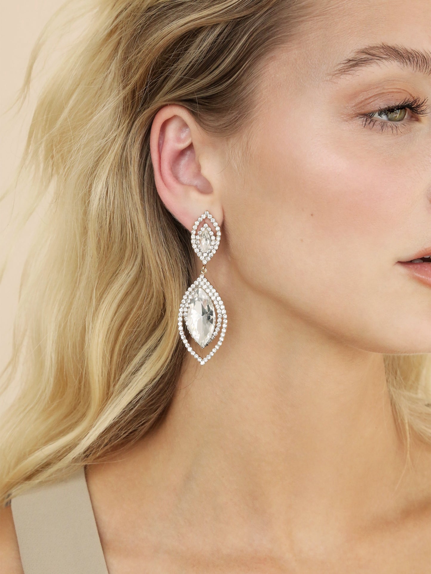 Timeless Crystal Dangle Earrings