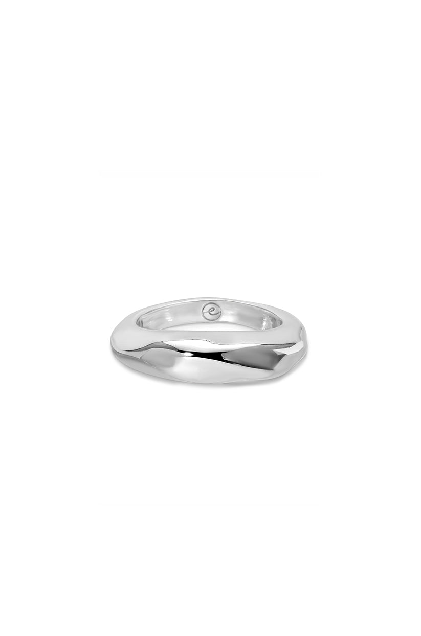 Modern Flow Ring silver