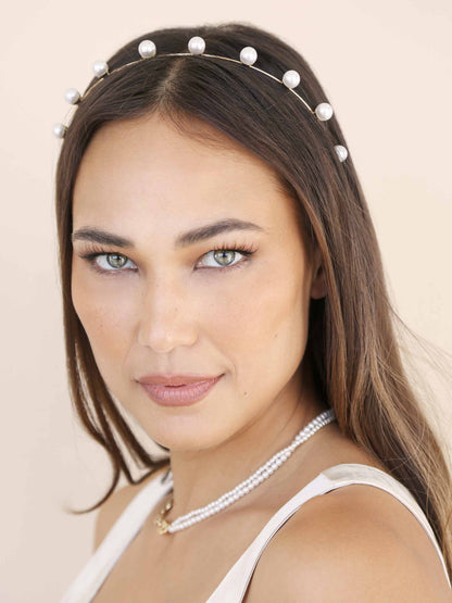 Pearl Studded Headband