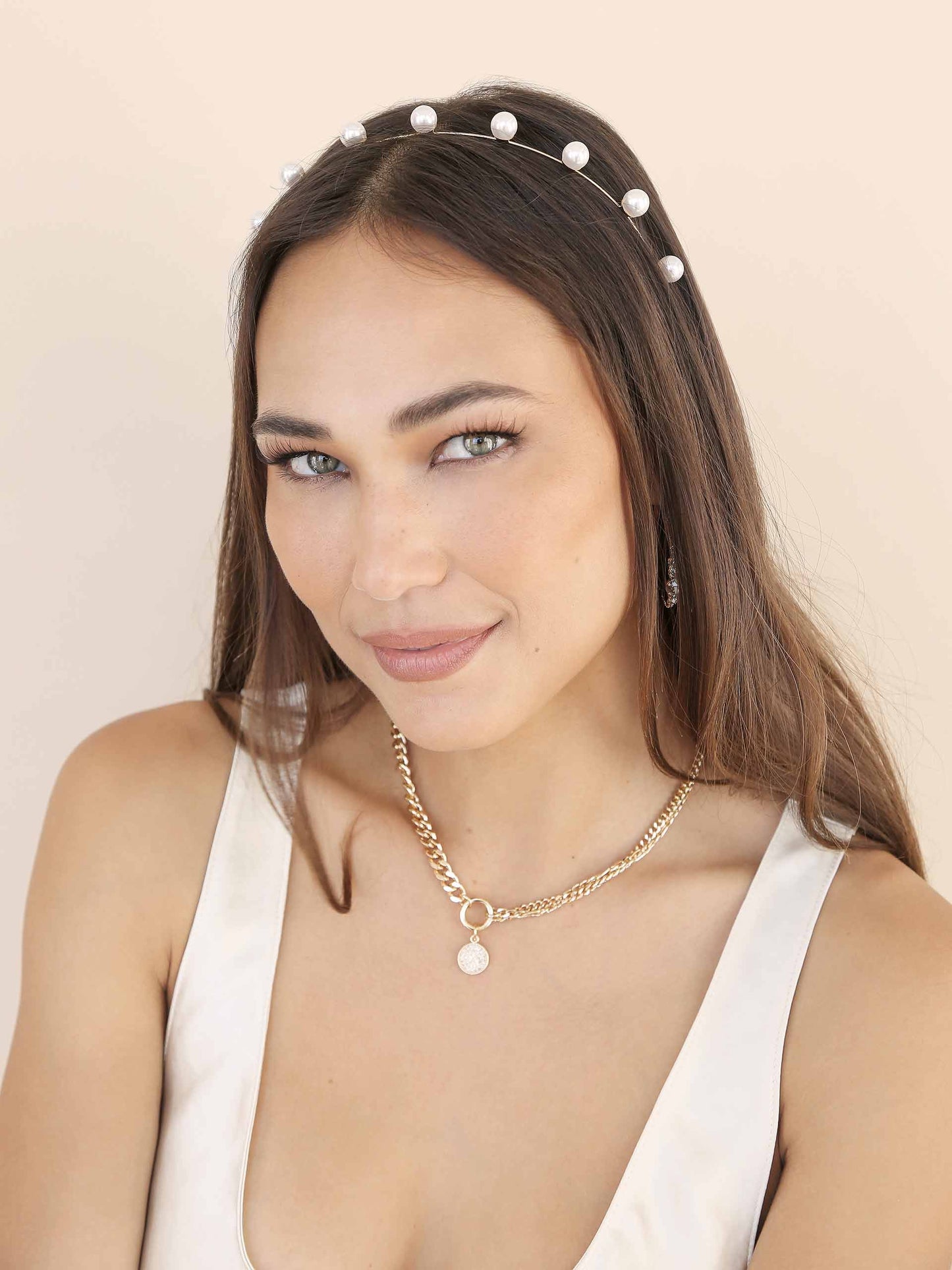 Pearl Studded Headband