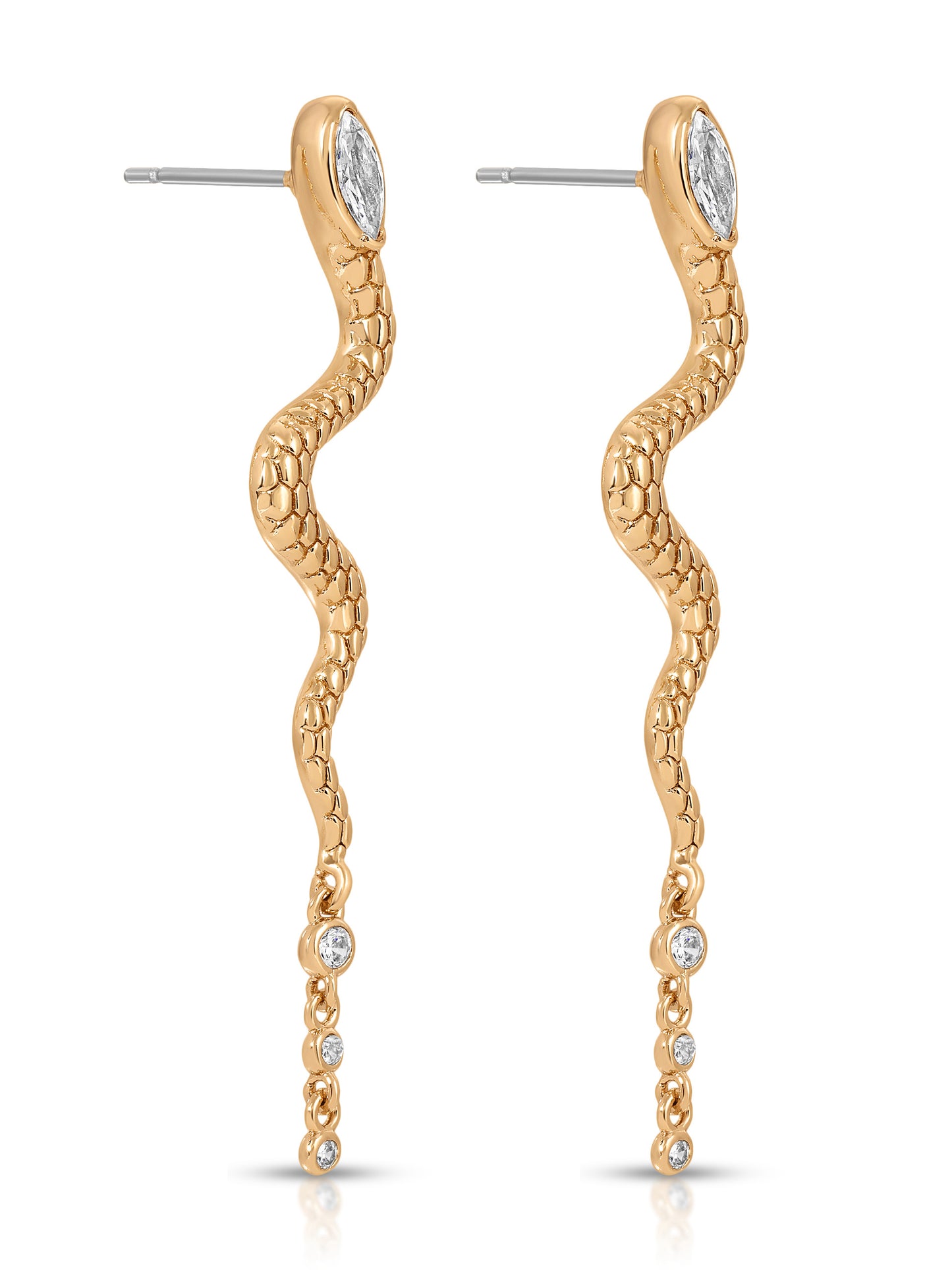 Serpentina Earrings side