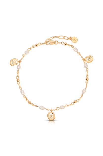 Aura Swirl Anklet