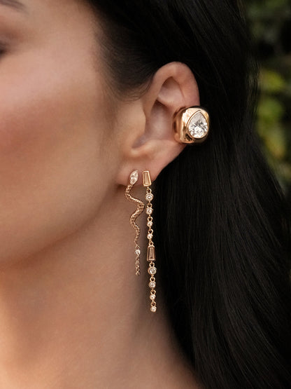 Crystal Linear Earrings