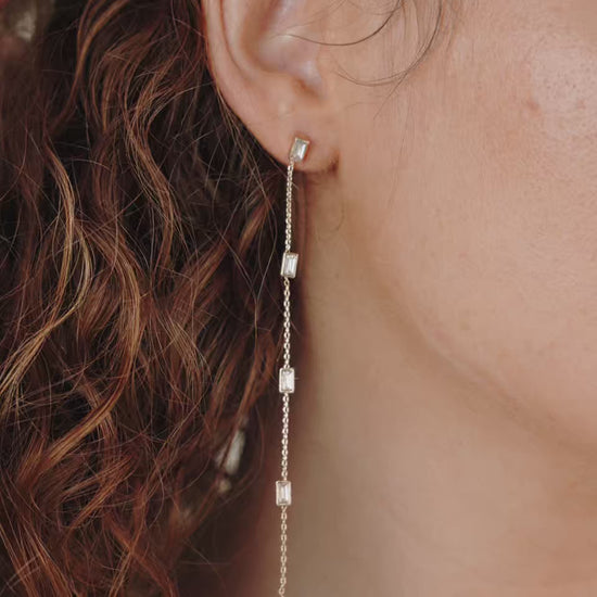 Dainty Statement Dangle Earrings video