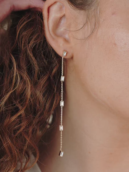 Dainty Statement Dangle Earrings video