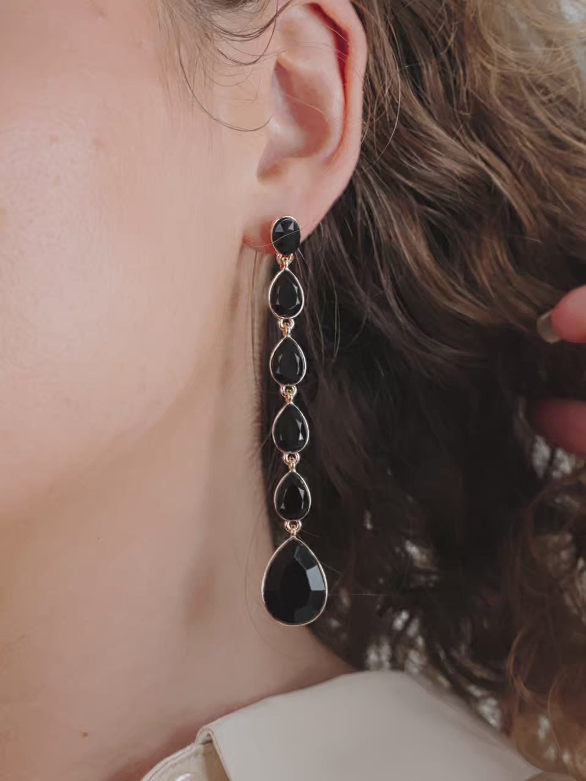 Crystallized Drop Earrings video