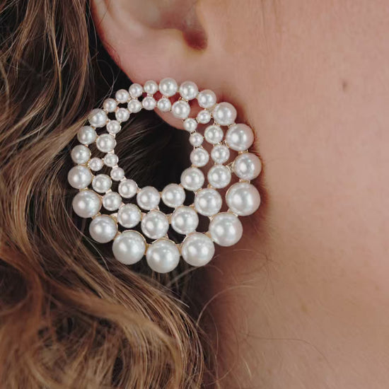 Blushing Pearl Earrings video