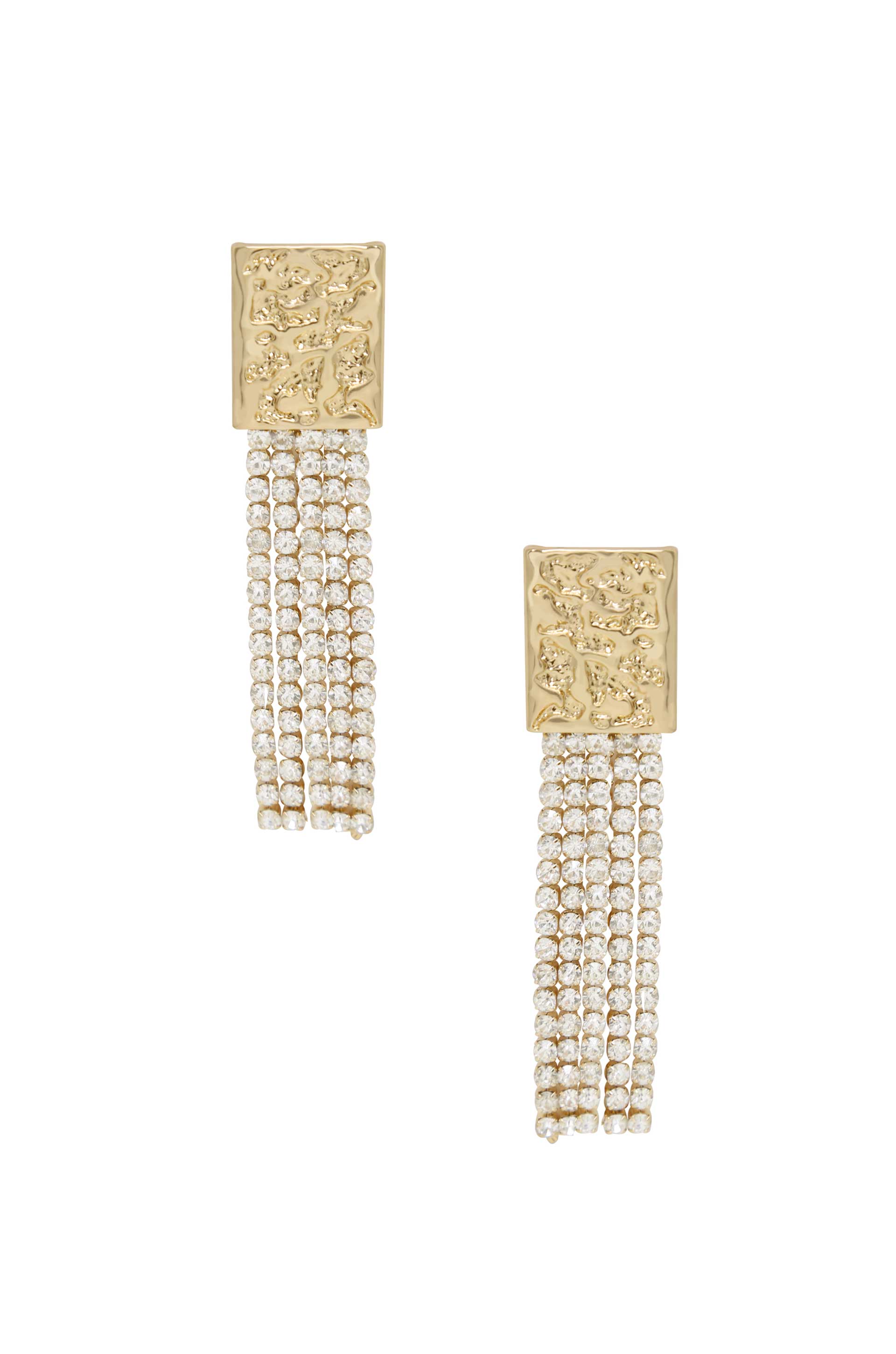 Stand Out Crystal Dangle Earrings