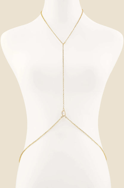 Loop Bra Chain Body Jewelry Chain Bralette Jewelry Body Chain Bra