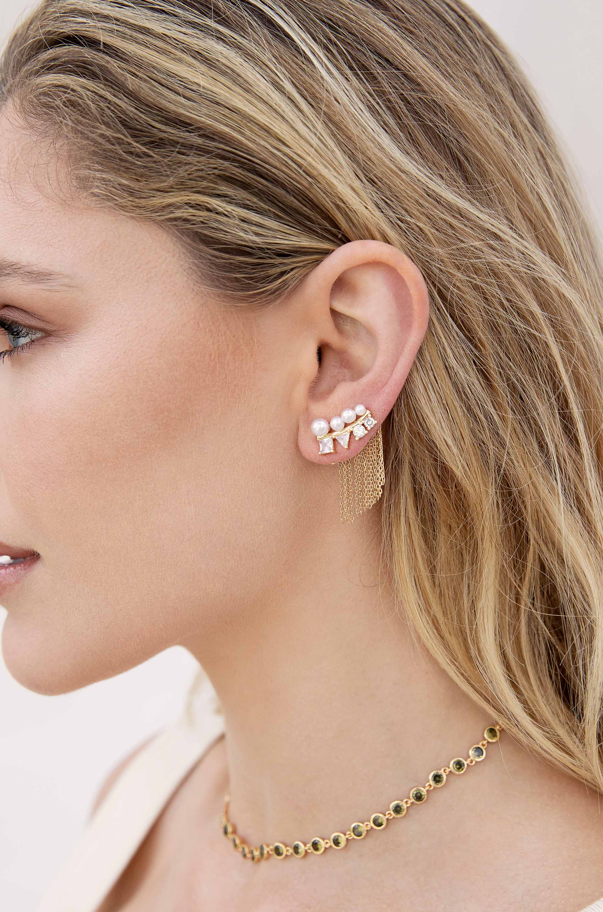 Rose gold hot sale ear crawler