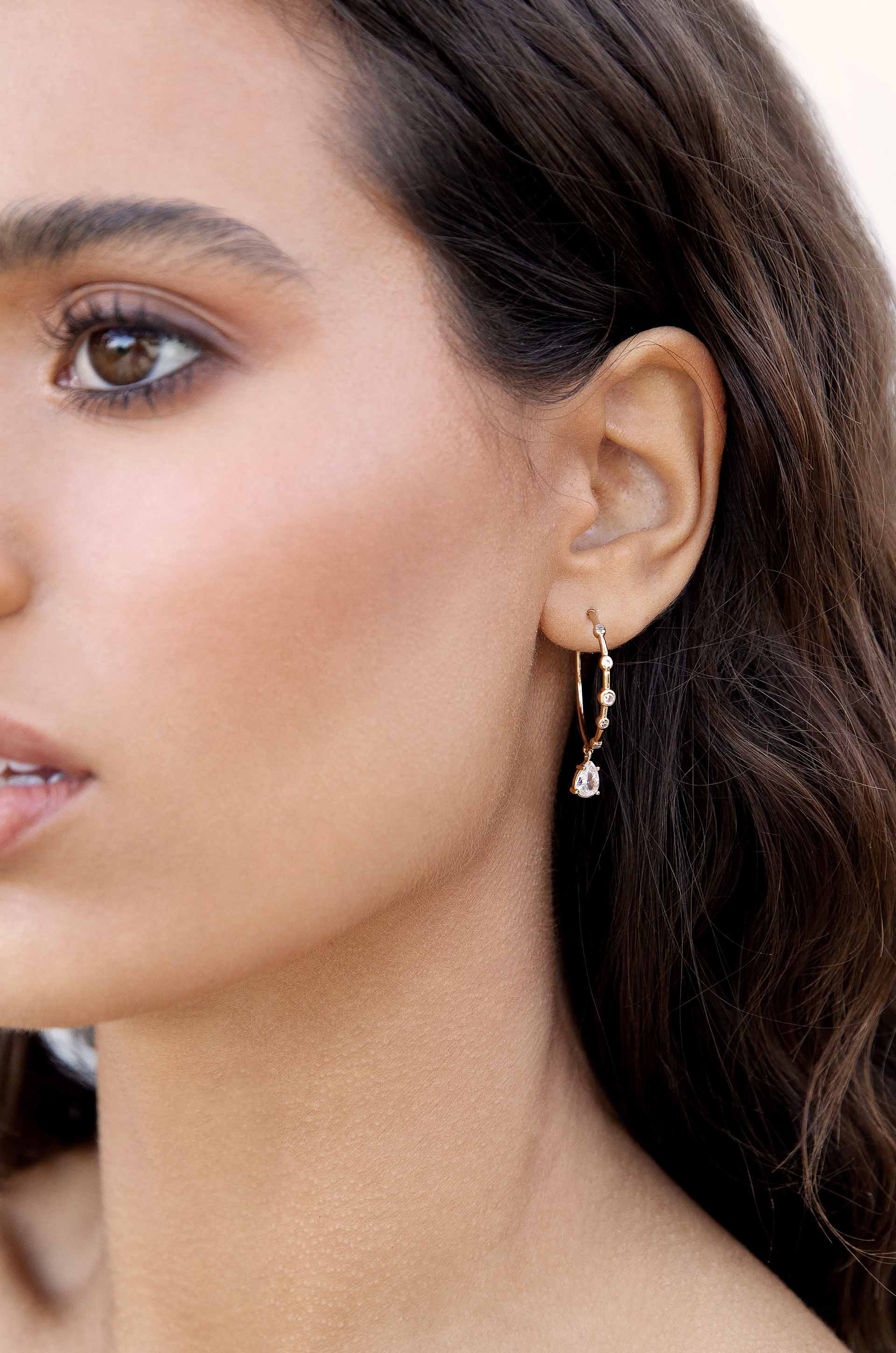 White Gold Hoop Earrings | Braverman Jewelry