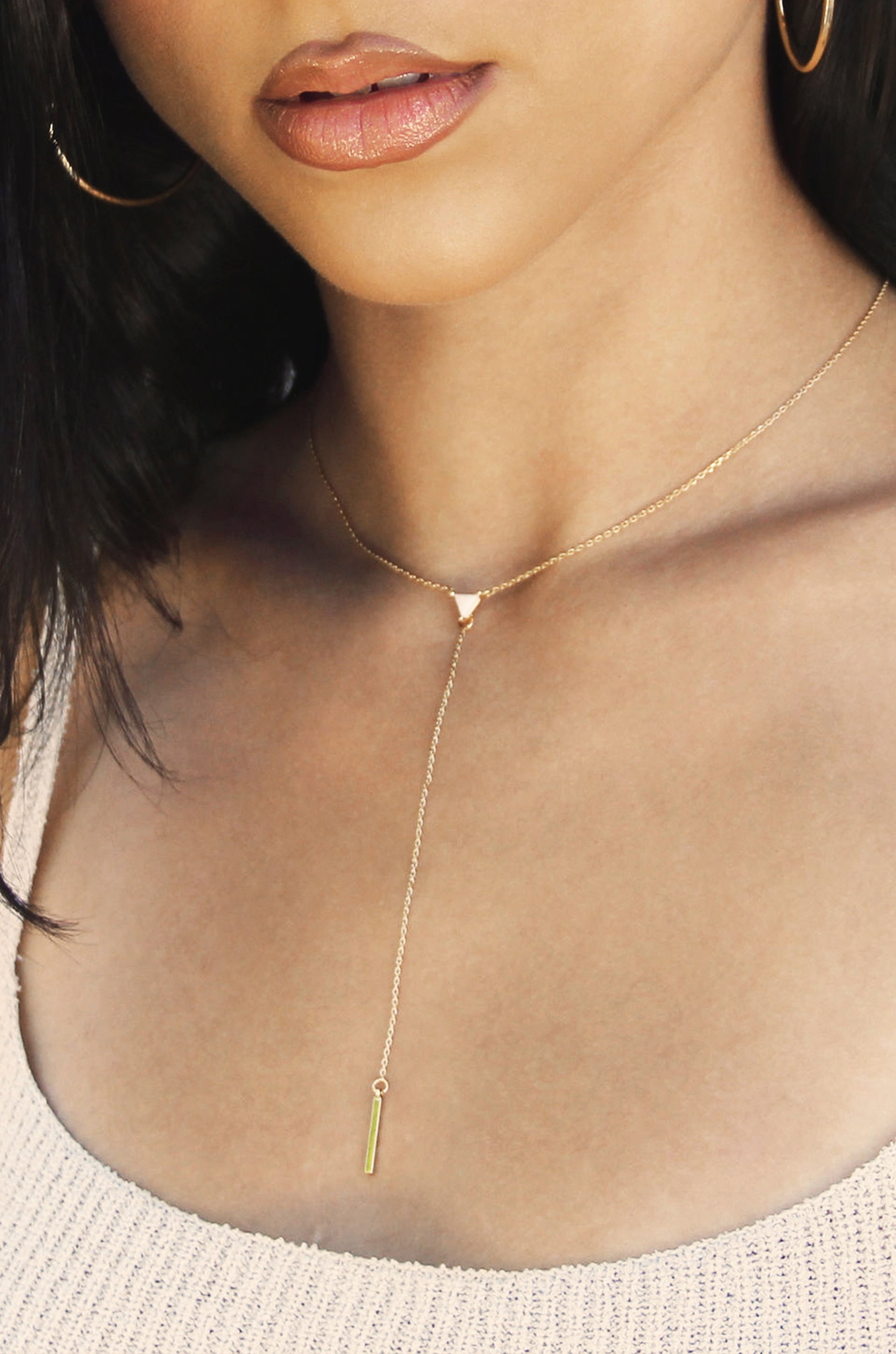 Set of 3 Chain Necklace Layering Set in Gold