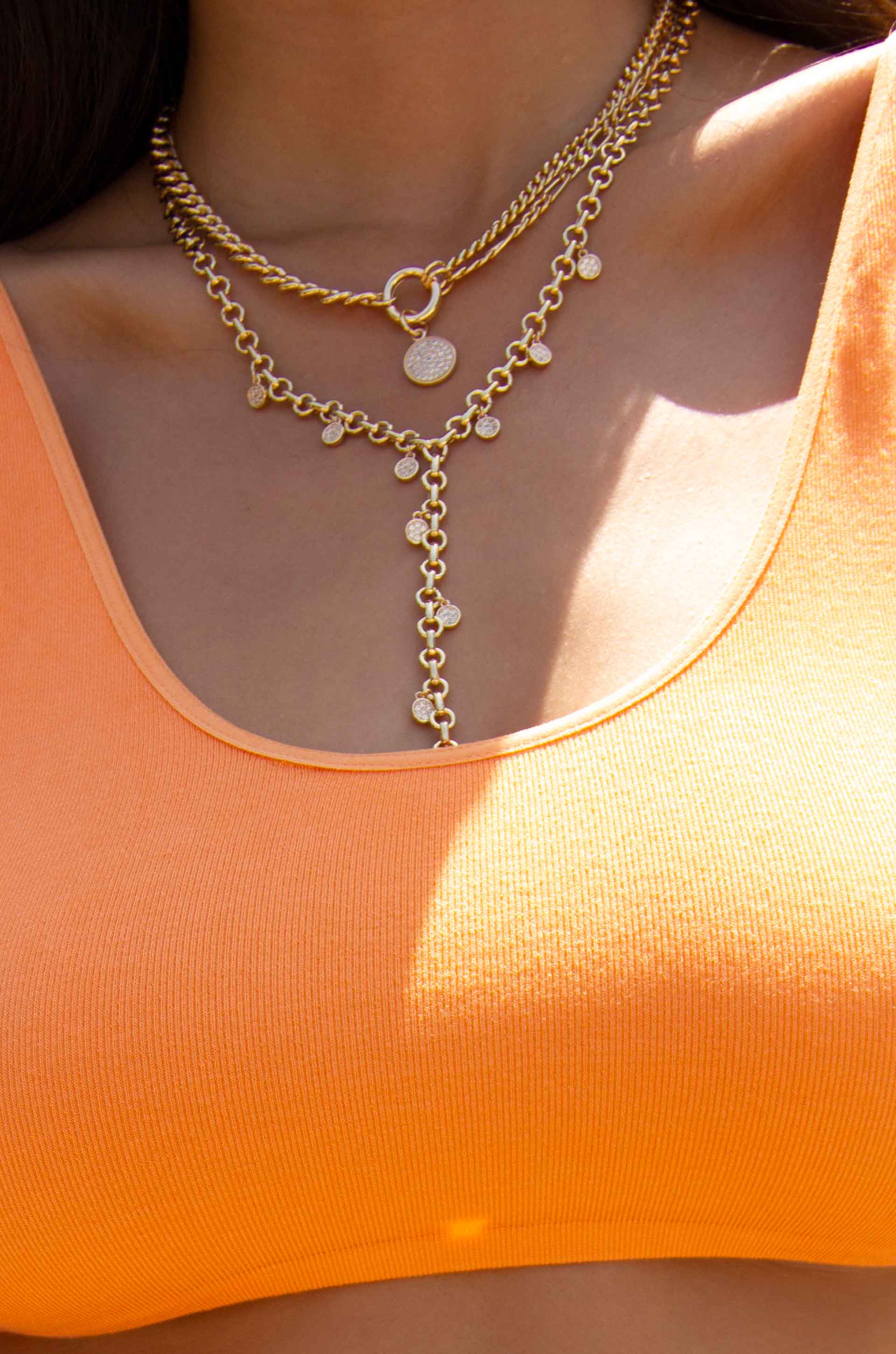 Custom 3 Layer Chain Necklace – Vedern